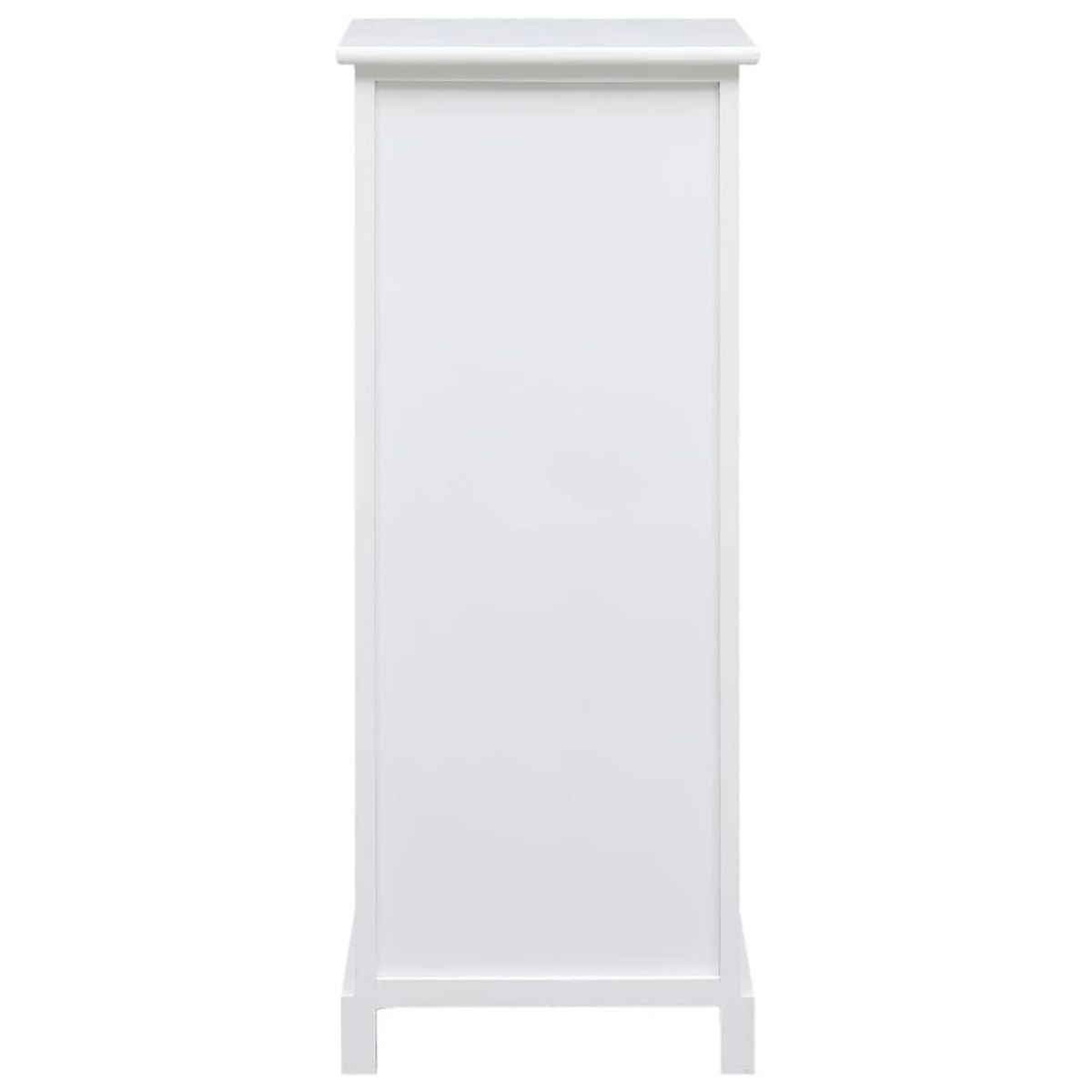 VIDAXL Armoire laterale 35x30x90 cm Bois de Paulownia