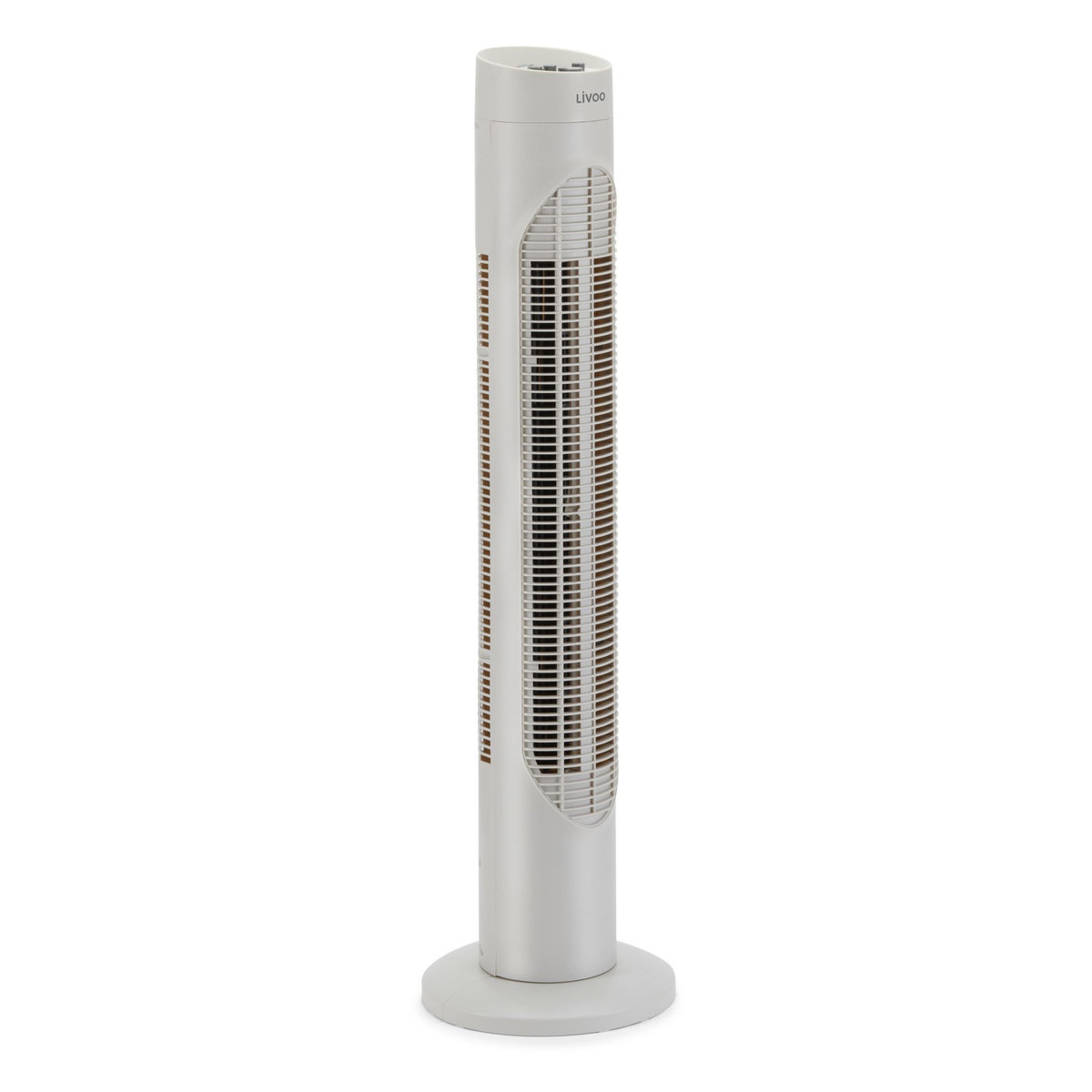 LIVOO Ventilateur colonne 50w 3 vitesses crème - DOM509C