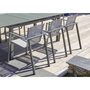 Voir la diapositive 4 : Paris Prix Ensemble Table de Jardin Extensible & 8 Fauteuils  Miami  180-240cm Kaki