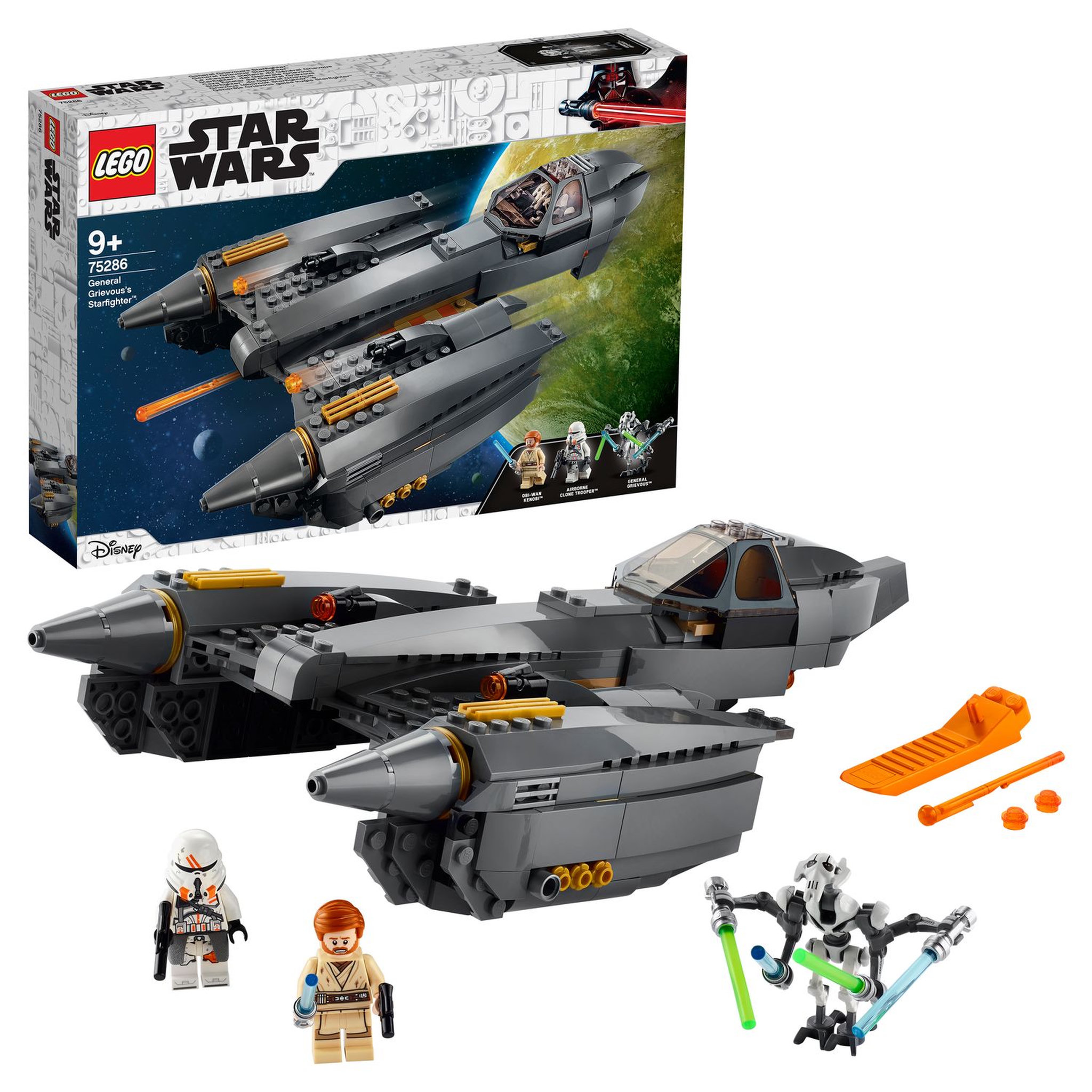 Voir la diapositive 4 : LEGO Star Wars 75286 - Le chasseur stellaire du Général Grievous