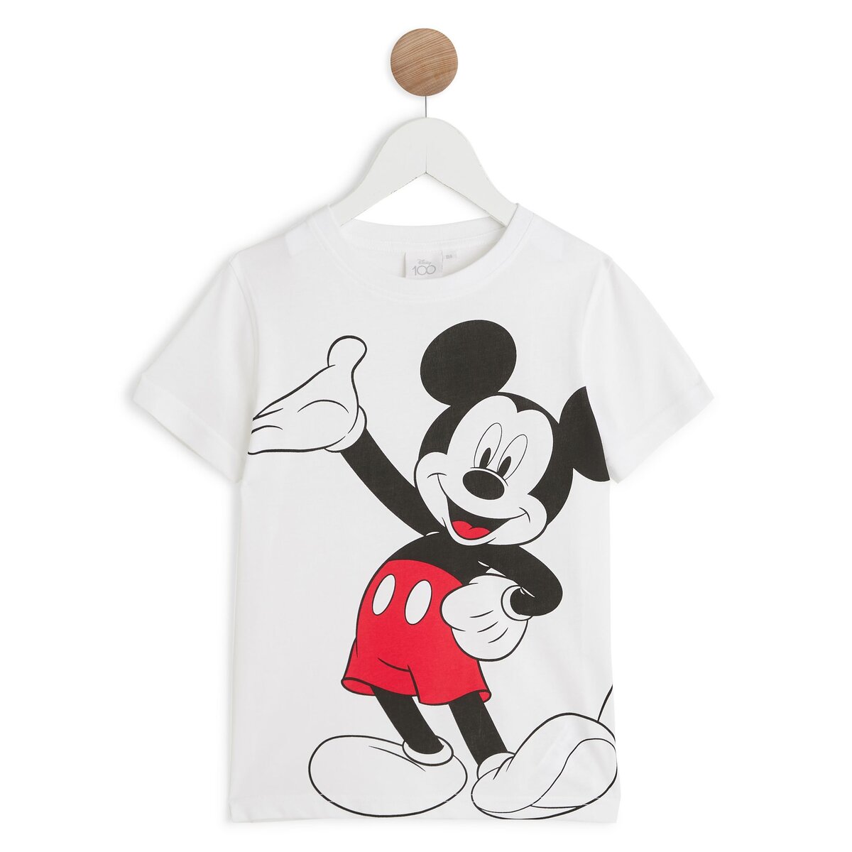 INEXTENSO T shirt manches courtes gar on Mickey pas cher Auchan.fr