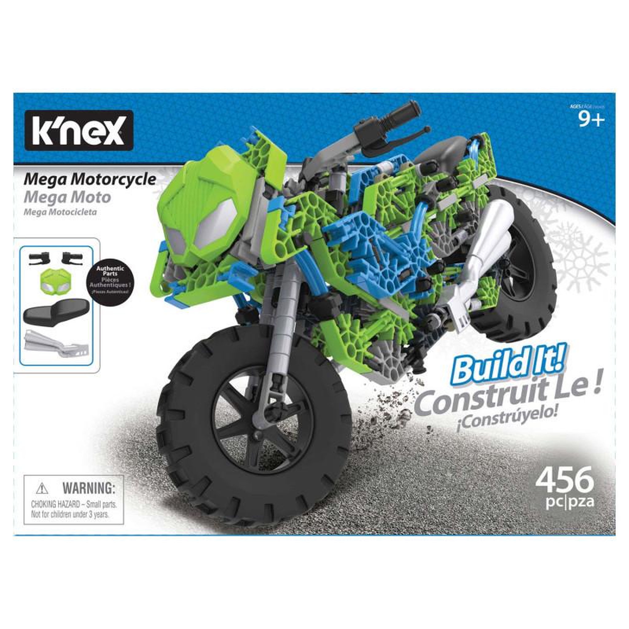 K'NEX K'NEX K& 39 Nex Construction set Mega Motorcycle, 456 pcs.