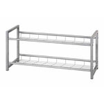 Paris Prix Range-Chaussures en Acier  Plase  80cm Argent