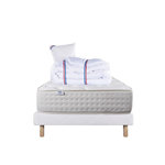 LUXURY LITERIE Ensemble literie mousse, Purlux Ferme, Blanc. Coloris disponibles : Blanc