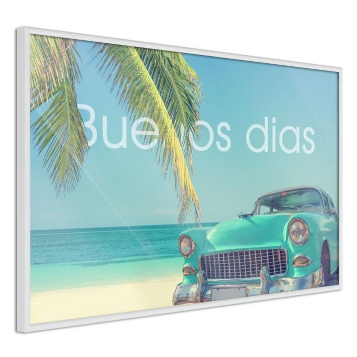 Paris Prix Affiche Murale Encadrée  Welcome to Paradise