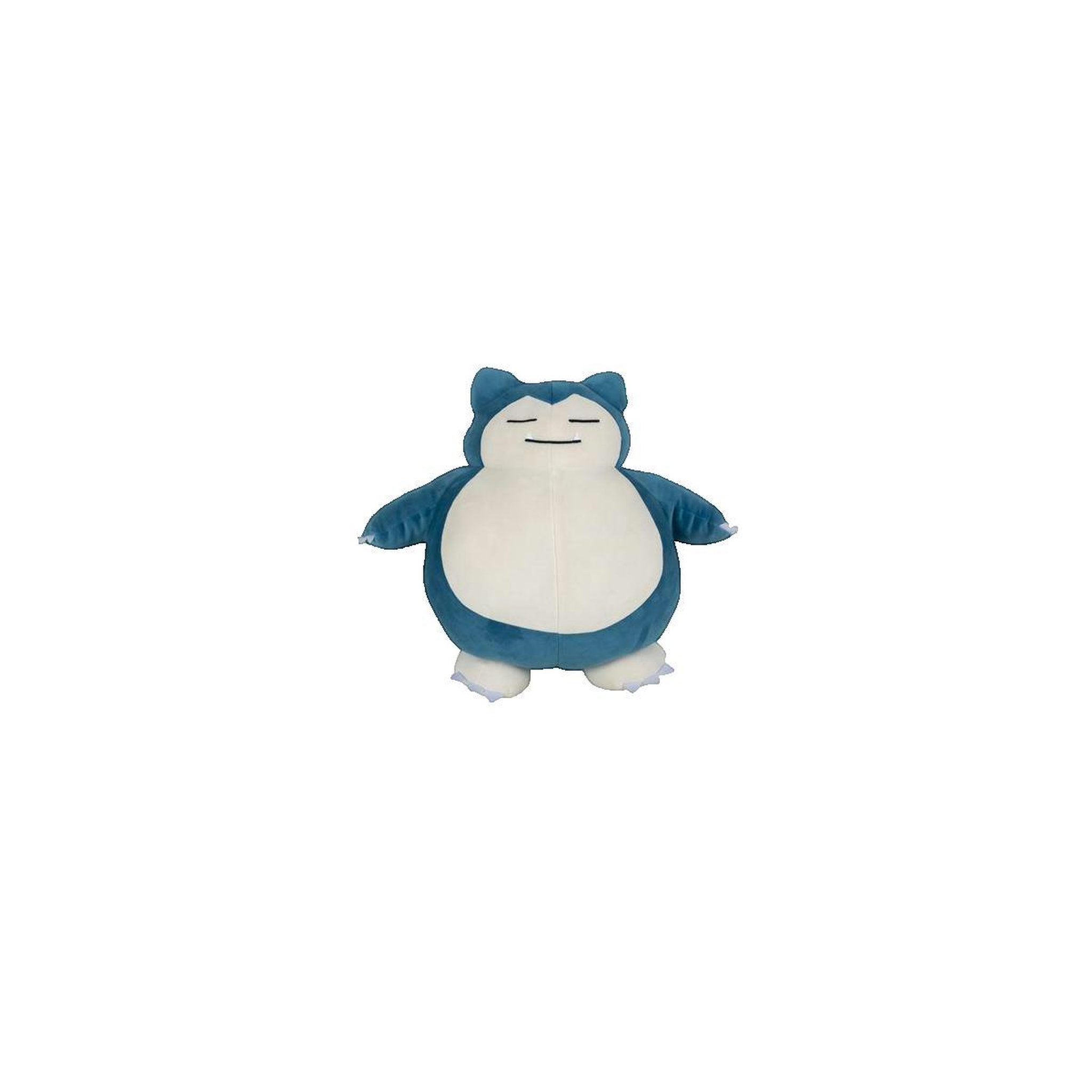 BANDAI Peluche géante Bandai Jumbo Endormie Pokémon Ronflex Bleu et Blanc