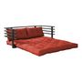 Voir la diapositive 3 : KARUP DESIGN Canapé banquette futon structure noire matelas futon FUNK SOFA