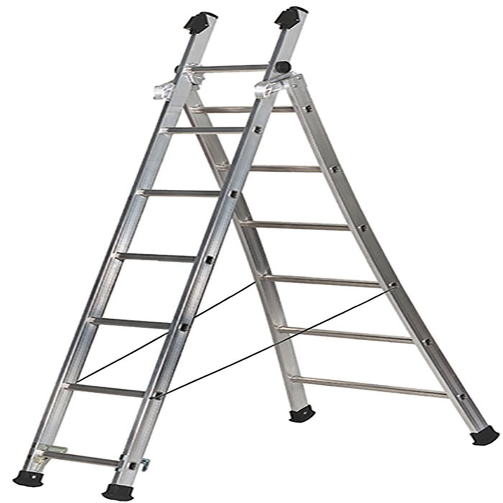 Centaure Echelle transformable 2 plans PRT2 2m50/3m90