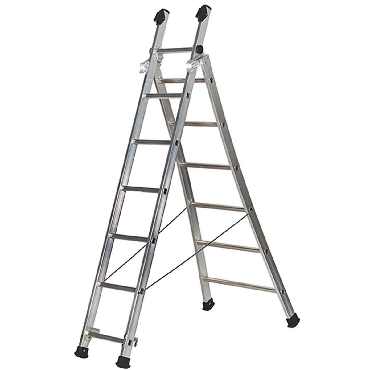 Centaure Echelle transformable 2 plans PRT2 2m50/3m90