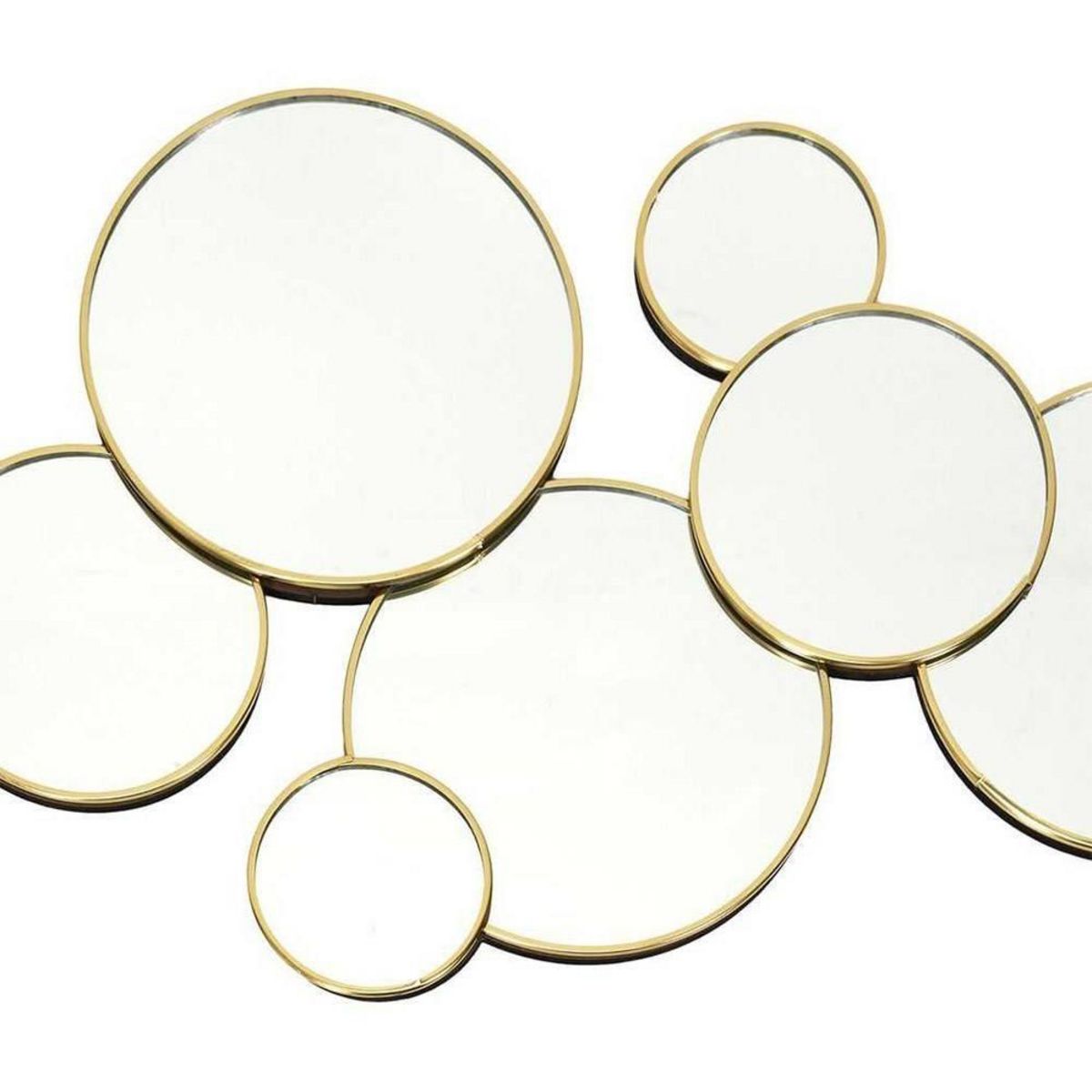 The Home Deco Factory Décoration miroir rond