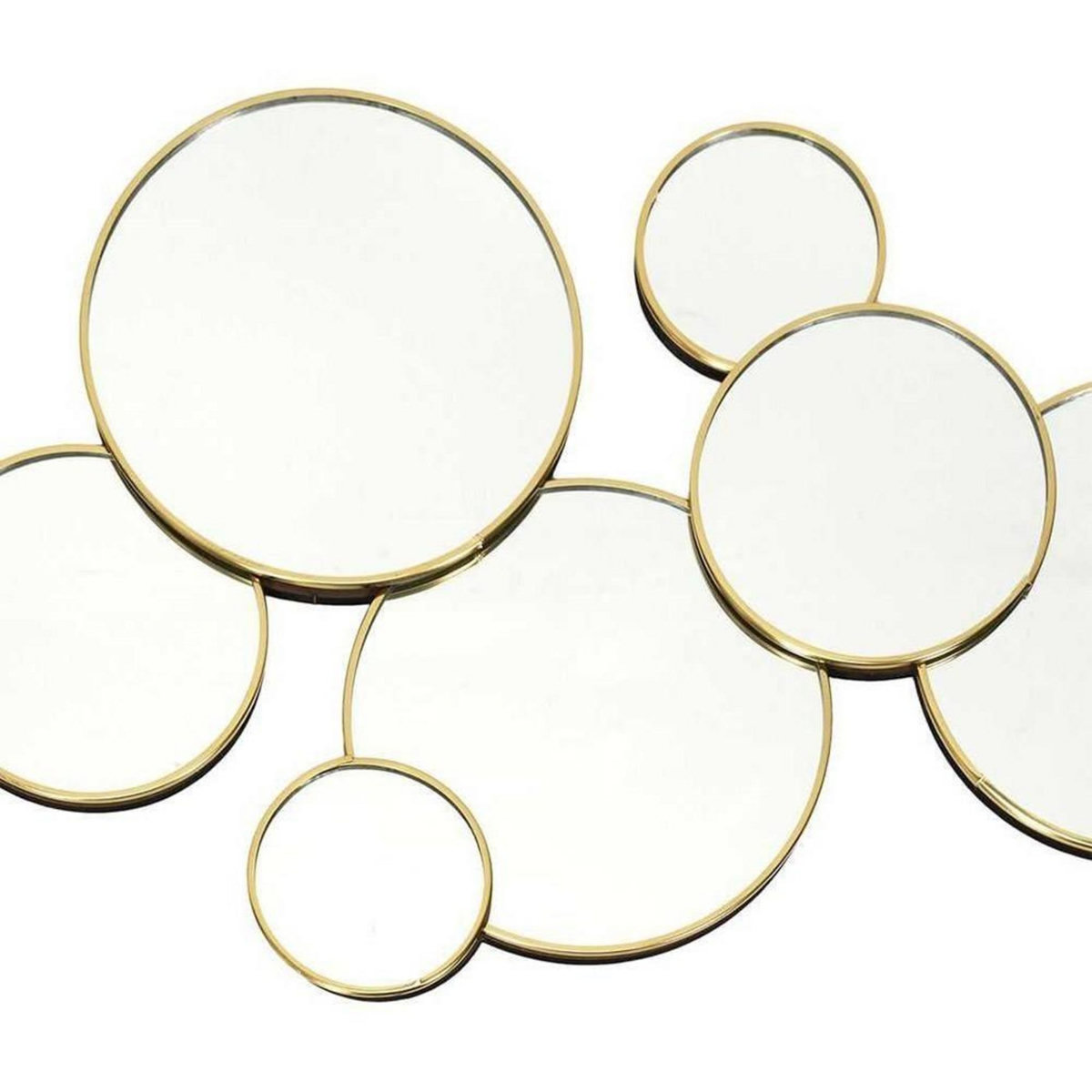 The Home Deco Factory Décoration miroir rond