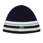 Lacoste Bonnet Marine/Blanc/Vert Homme Lacoste flour. Coloris disponibles : Bleu