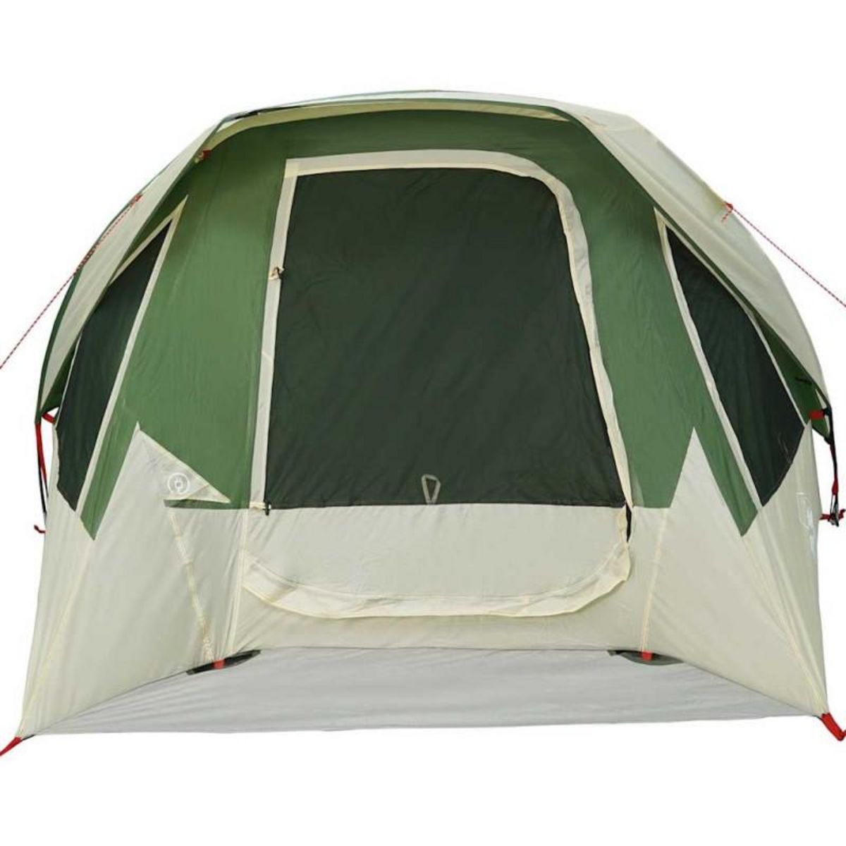 VIDAXL Tente de cabine familiale 6 personnes vert imperméable