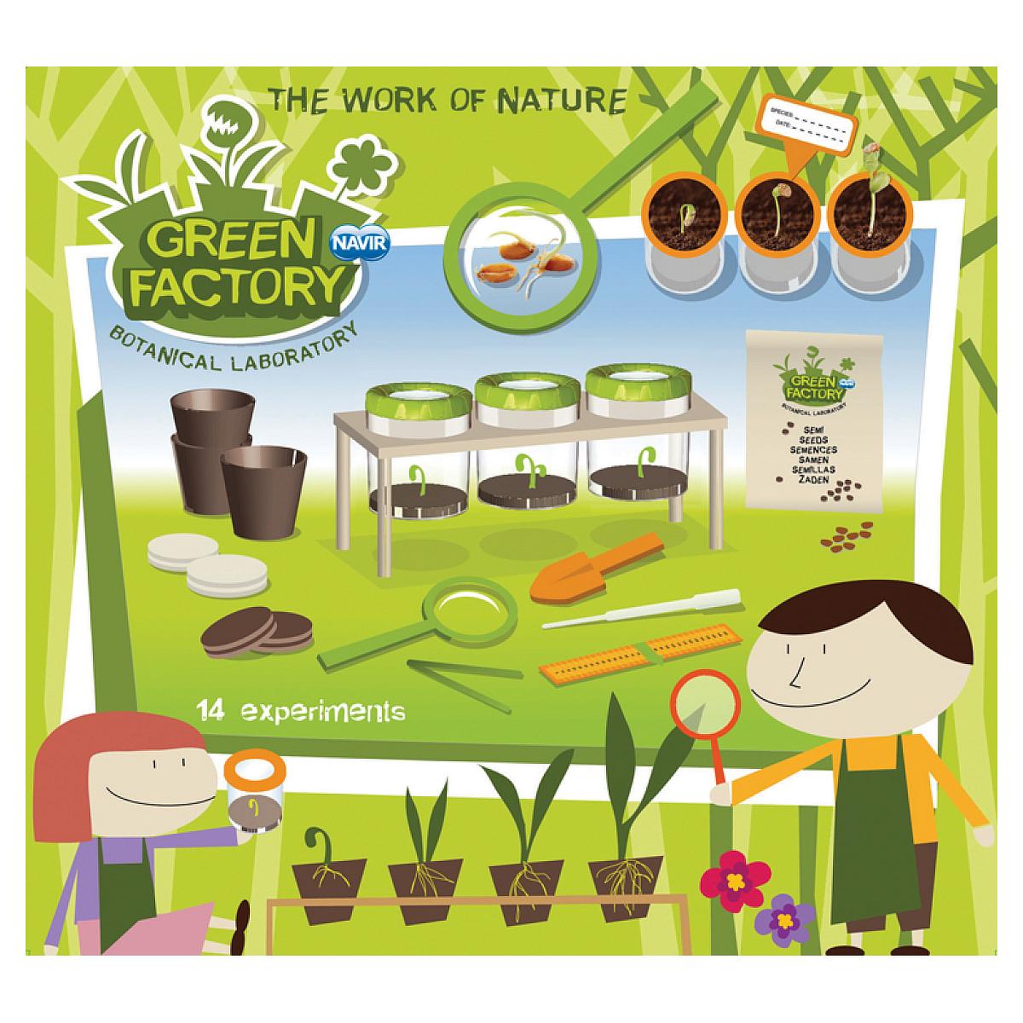 Voir la diapositive 2 : Trousselier Coffret botanique - Explore the world