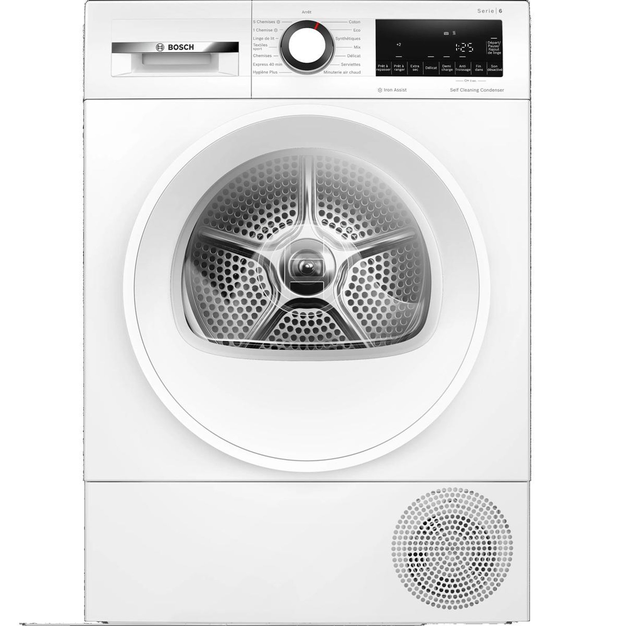 BOSCH Sèche-linge pompe à chaleur 60cm 9kg - wqg24502fr