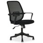 Voir la diapositive 1 : IDIMEX Chaise de bureau ergonomique MOLLIS réglable en tissu mesh