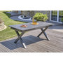 Voir la diapositive 6 : Paris Prix Table de Jardin Extensible en Céramique  Floride  180-240cm Gris Anthracite