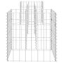 Voir la diapositive 4 : VIDAXL Jardiniere a gabion en H Fil d'acier 260x40x40 cm
