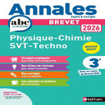 PHYSIQUE-CHIMIE - SCIENCES DE LA VIE ET DE LA TERRE - TECHNOLOGIE 3E. SUJETS & CORRIGES, EDITION 2026, Coppens Nicolas
