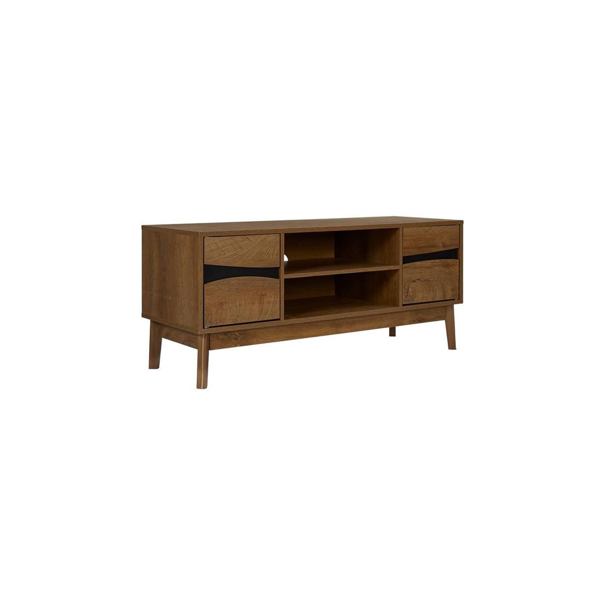 The Home Deco Factory Meuble tv 2 portes  forest  110cm marron