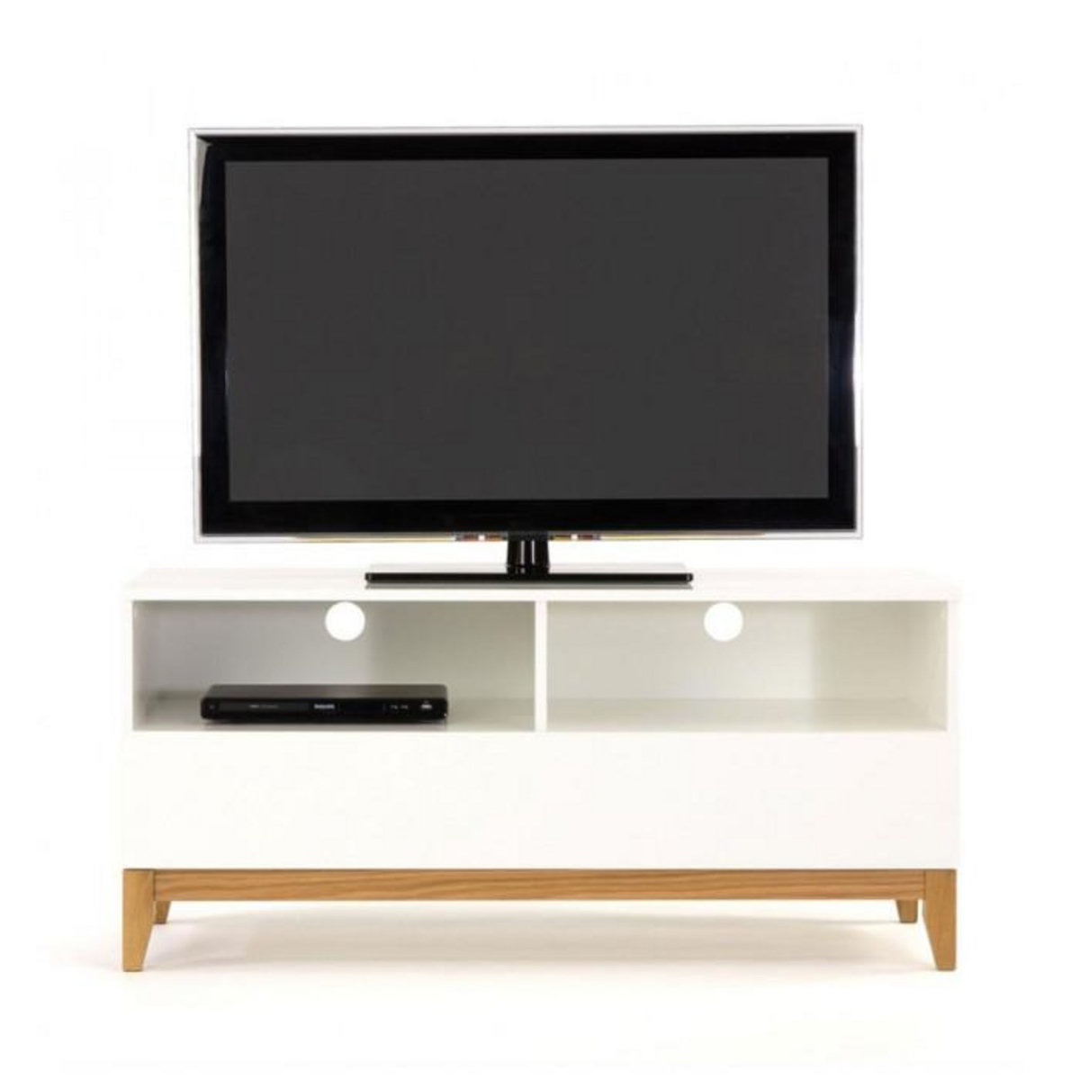 Paris Prix Meuble TV Design  Blanco  120cm Blanc