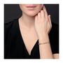 Voir la diapositive 2 : L'ATELIER D'AZUR Bracelet 3 Ors - Or Tricolore - Grain de Café Jaune