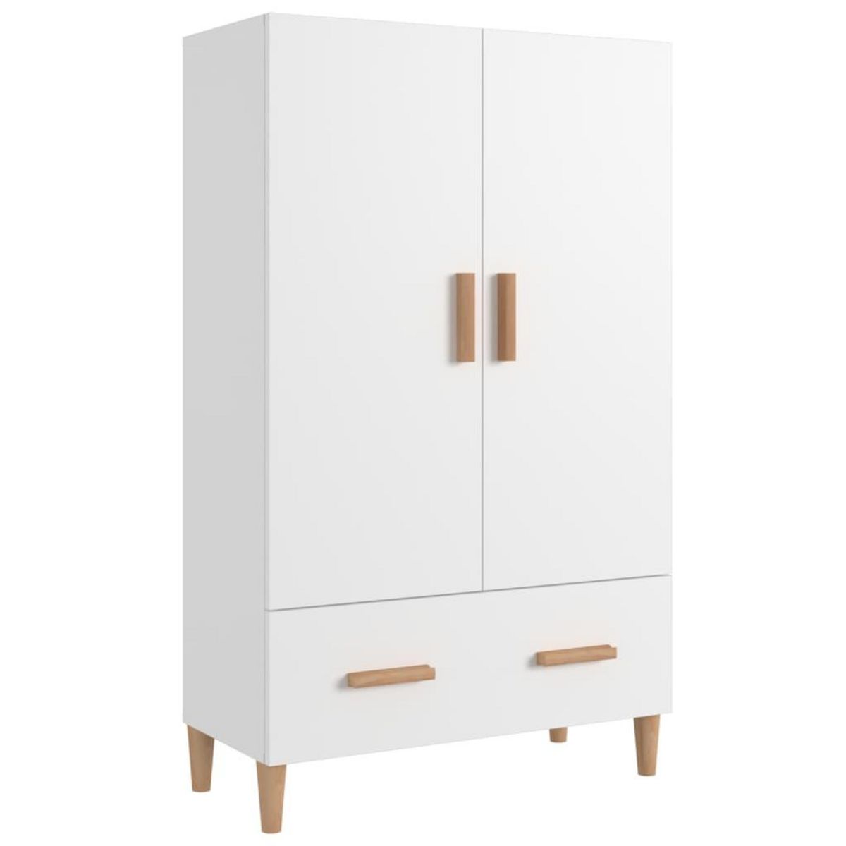 VIDAXL Buffet Blanc 70x31x115 cm Bois d'ingenierie