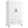 Voir la diapositive 2 : VIDAXL Buffet Blanc 70x31x115 cm Bois d'ingenierie