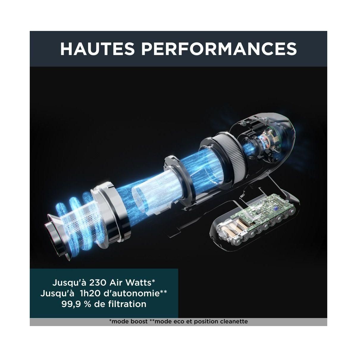 ROWENTA Aspirateur balai X-Force Flex 15.60 RH99F1WO