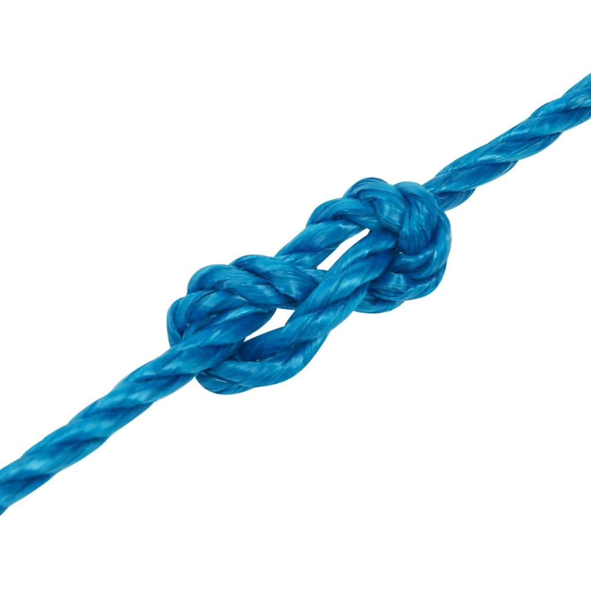 Voir la diapositive 5 : VIDAXL Corde de travail Bleu 6 mm 250 m Polypropylene