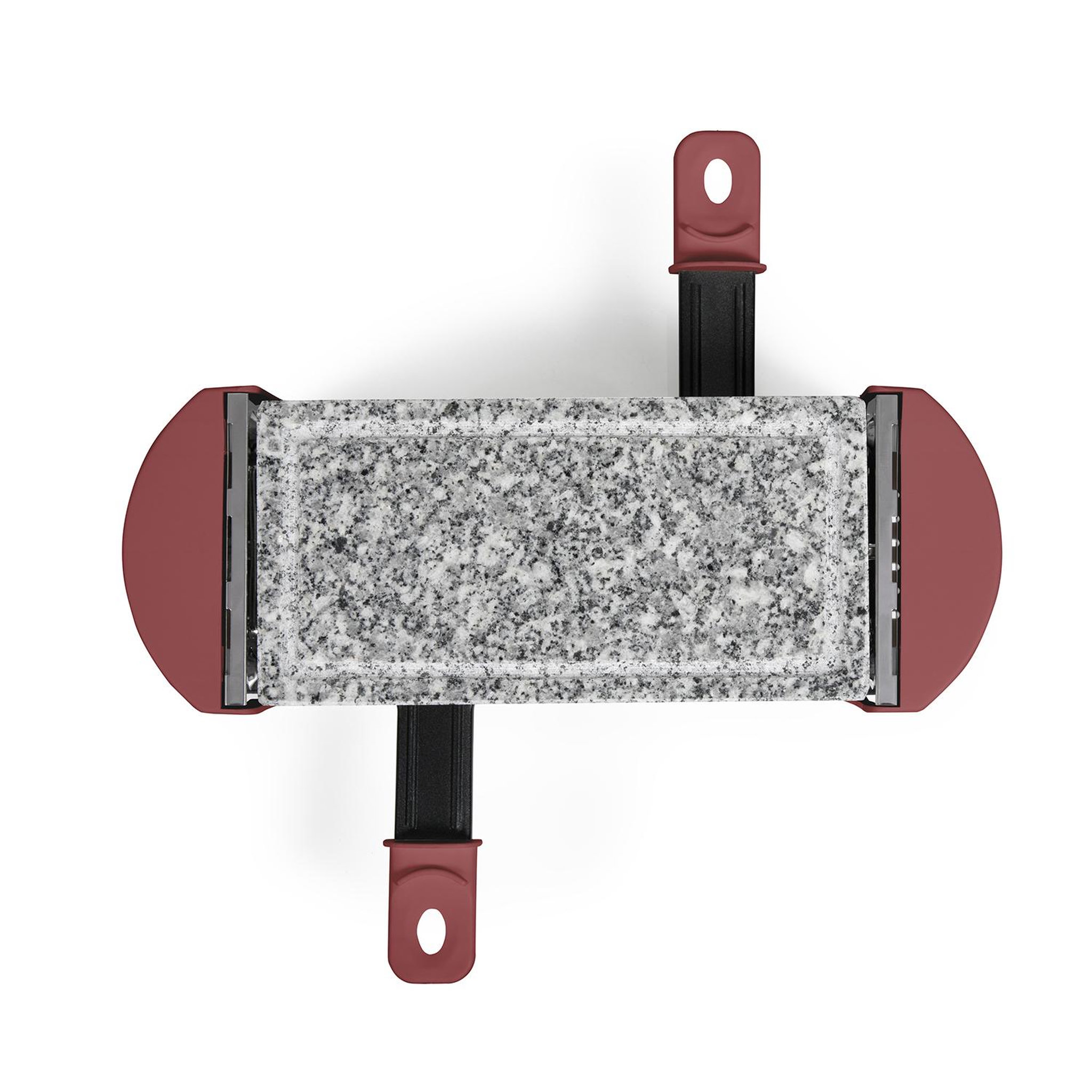 Voir la diapositive 4 : LIVOO Appareil à raclette 2 personnes 320w rouge - doc369rc