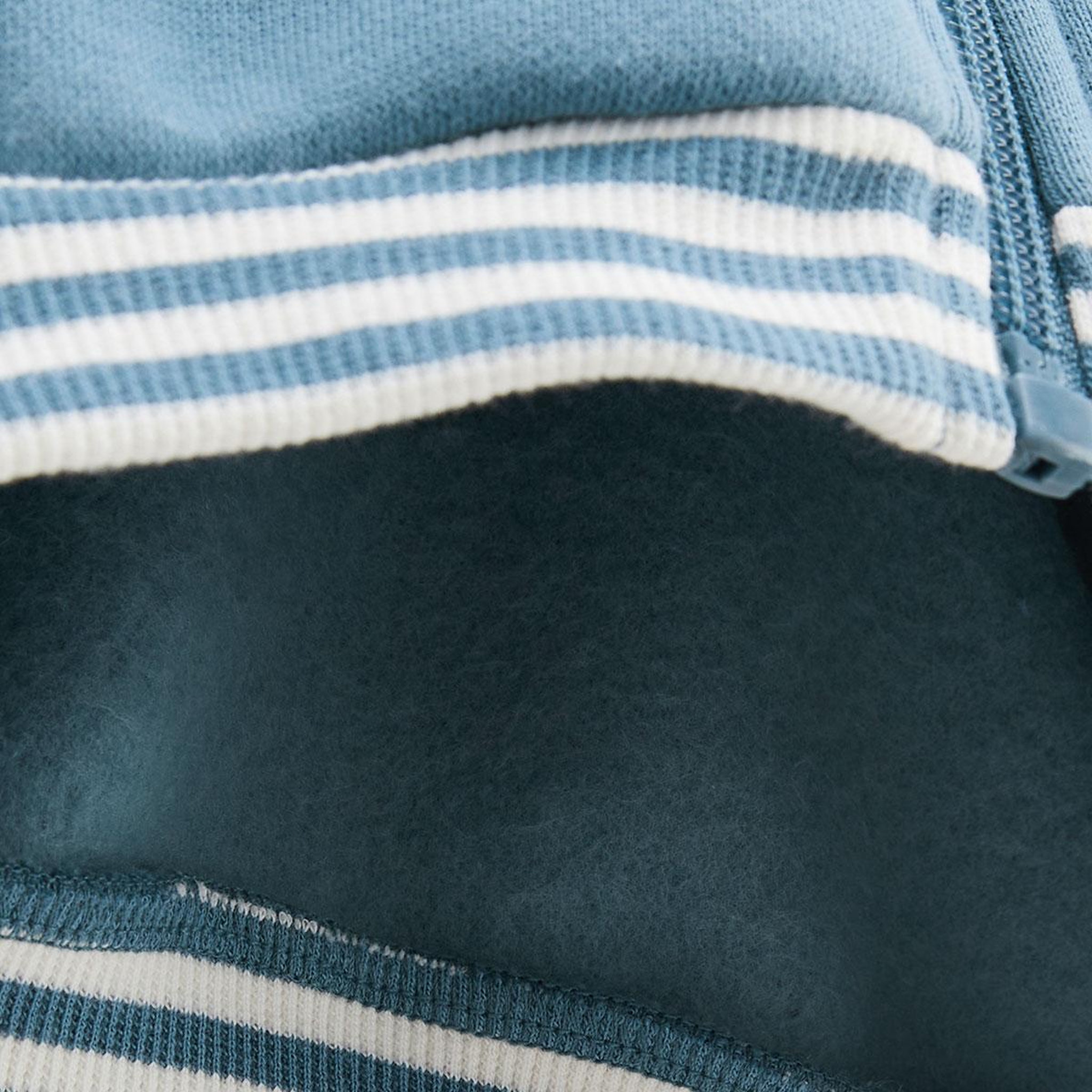 Voir la diapositive 3 : Petit Béguin Sweat à capuche zippé enfant en molleton Tao