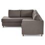 Voir la diapositive 5 : LISA DESIGN Jake - canapé déhoussable d'angle gauche 5 places en tissu