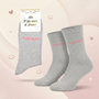 Voir la diapositive 4 : OZABI Chaussettes Femme Lurex Message Humoristique