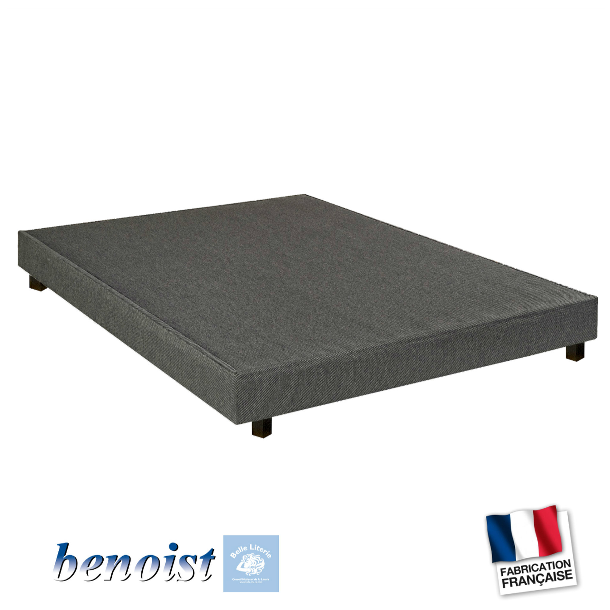 Voir la diapositive 1 : Sommier tapissier 140x190 cm VAUBAN