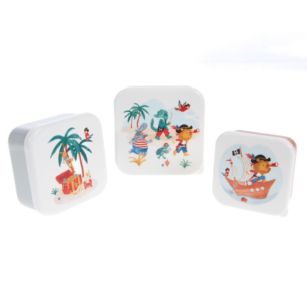 Amadeus Lot de 3 boites à goûter