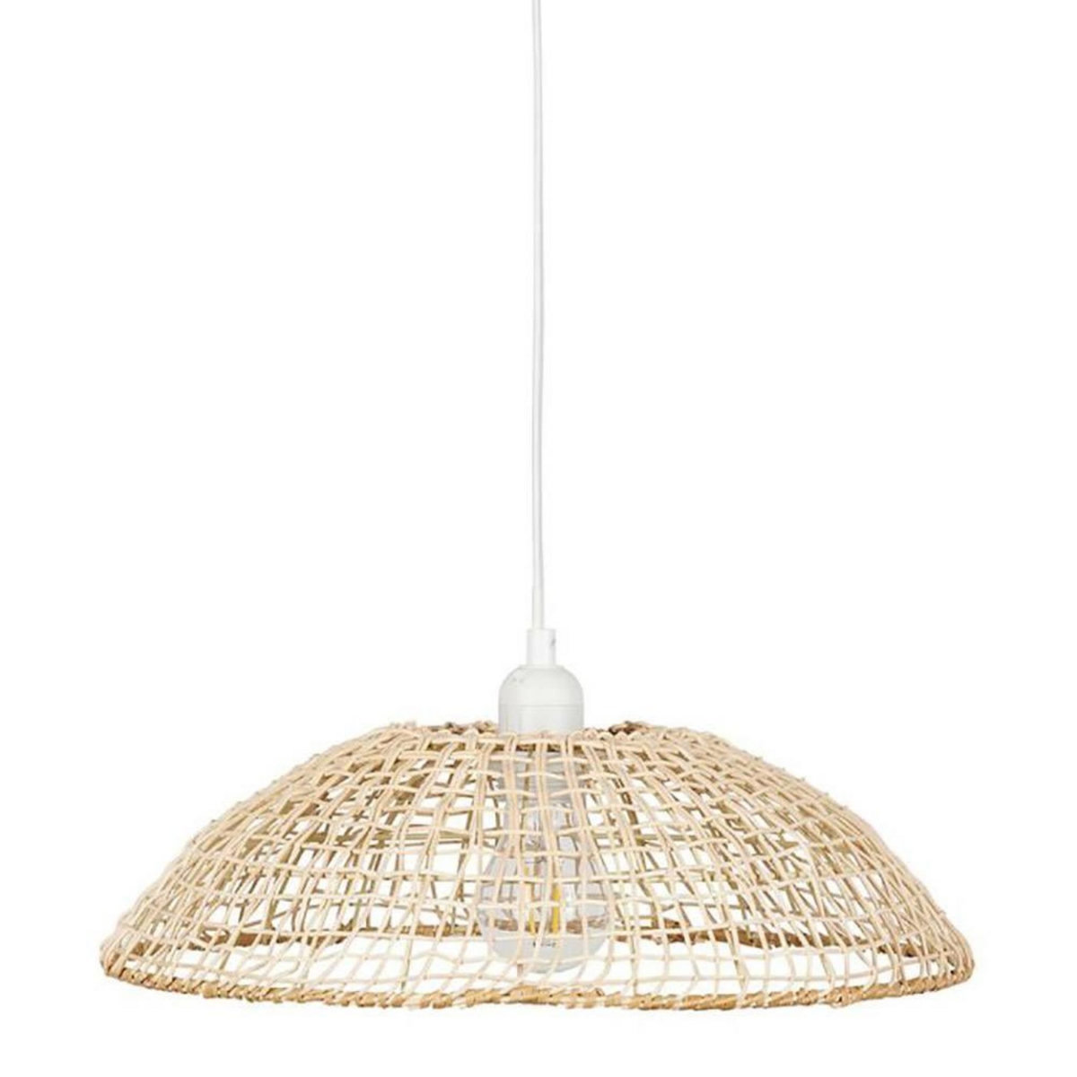 OSTARIA Suspension métal rotin Playa D37