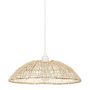 Voir la diapositive 5 : OSTARIA Suspension métal rotin Playa D37