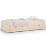 Voir la diapositive 5 : VIDAXL Lit de jour sans matelas 90x190 cm bois de pin massif