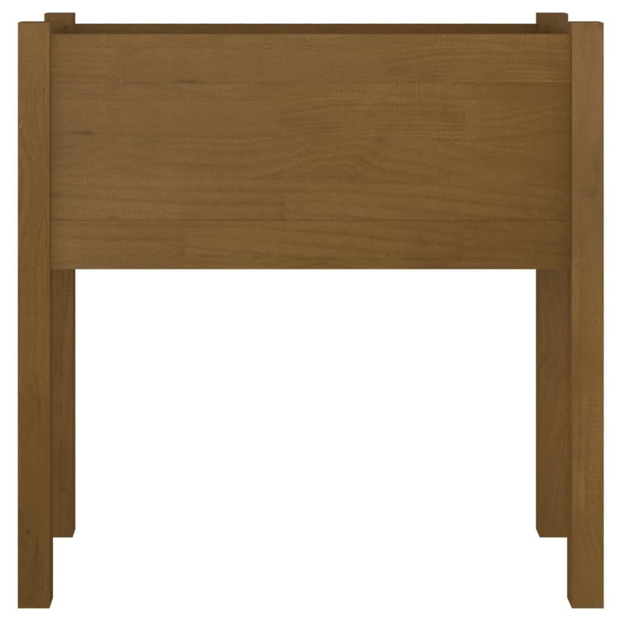 Voir la diapositive 4 : VIDAXL Jardinieres 2 pcs Marron miel 70x31x70 cm Bois de pin massif