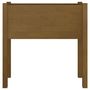 Voir la diapositive 4 : VIDAXL Jardinieres 2 pcs Marron miel 70x31x70 cm Bois de pin massif