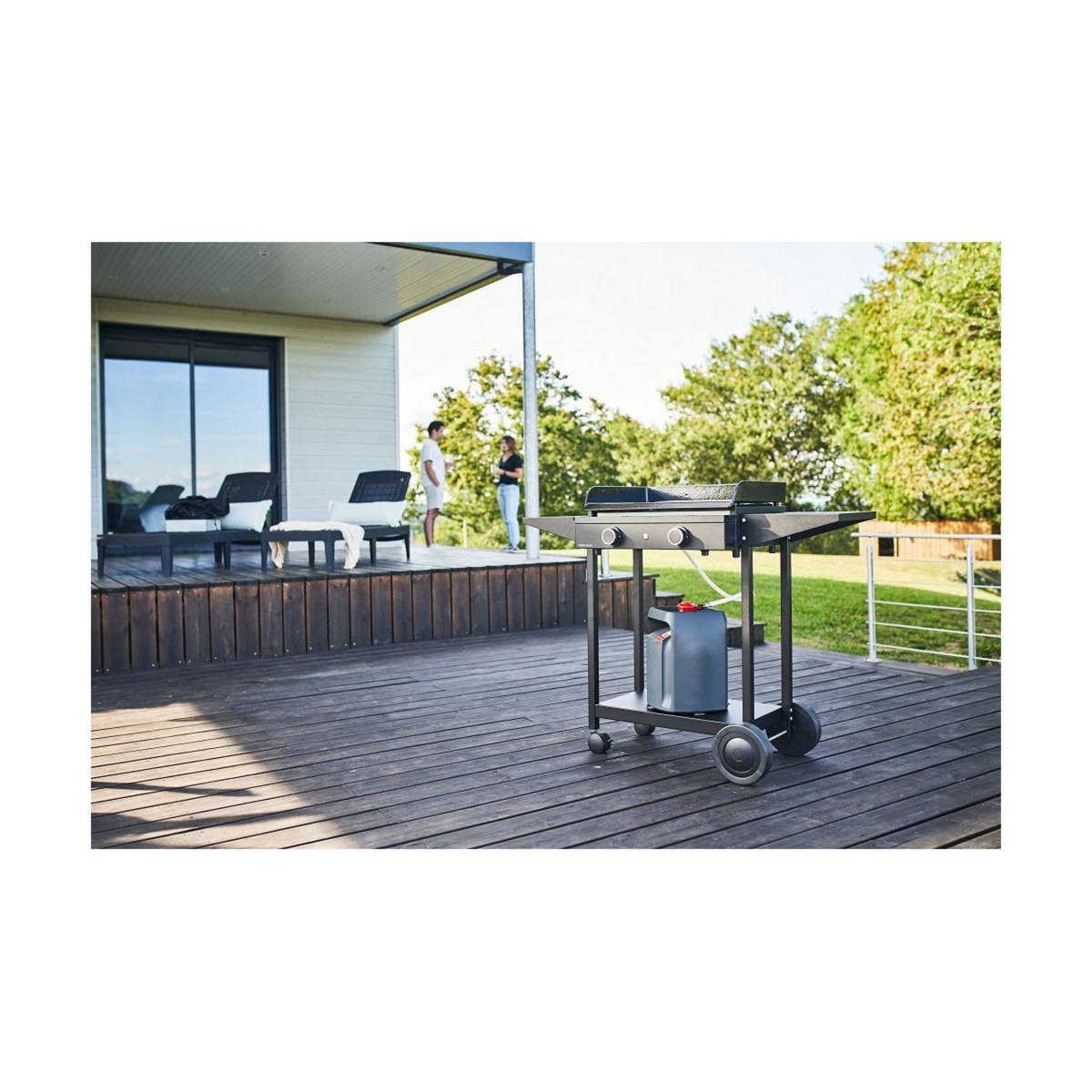 FORGE ADOUR Chariot Plancha CHO A 60 en acier pour Origin 60