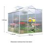 Voir la diapositive 2 : Serre polycarbonate / 2,50 m²