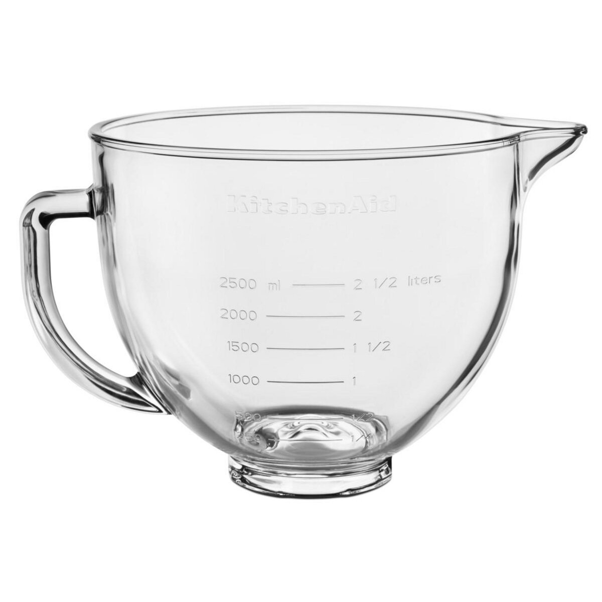 KitchenAid Bol en verre 4.7l pour robot pâtissier - 5ksm5gb