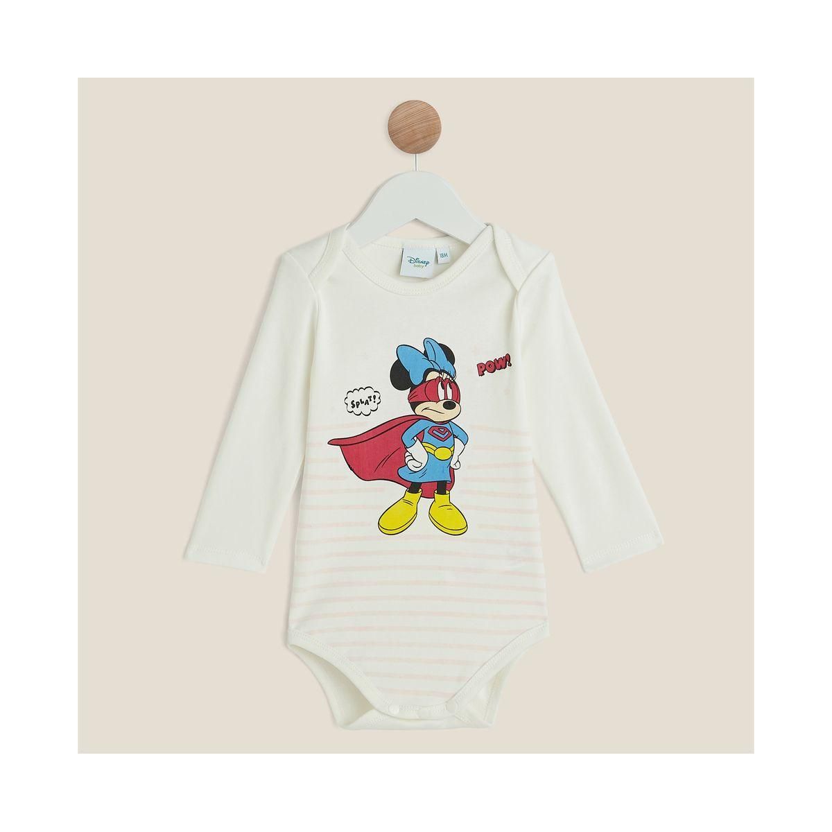 MINNIE Body manches longues bébé fille
