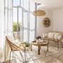 Voir la diapositive 5 : ATMOSPHERA Table d'Appoint en Bois  Gypsy  51cm Naturel