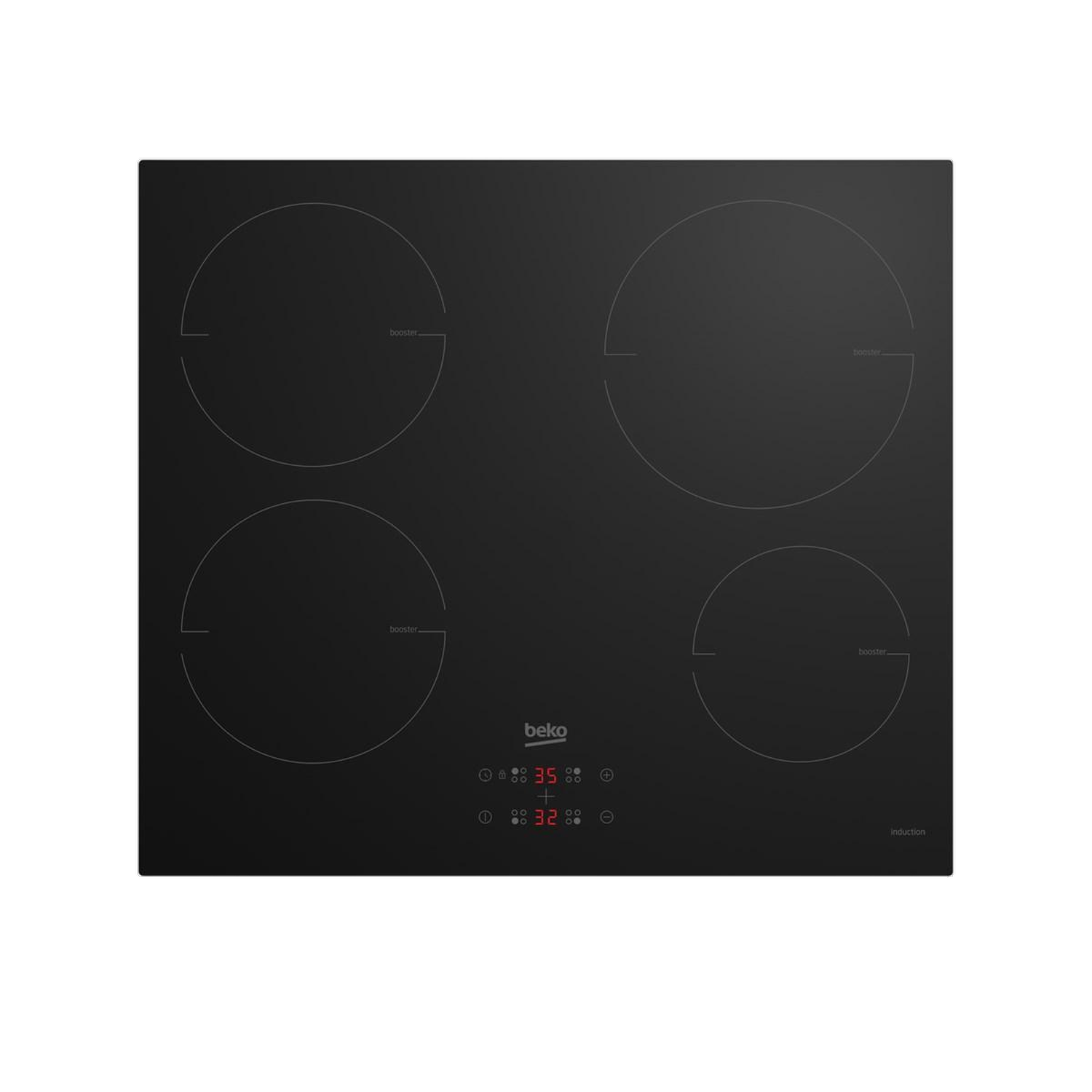 Plaque Induction Beko HII64400MT – 4 Foyers 7200 W Commandes Tactiles - vue 8