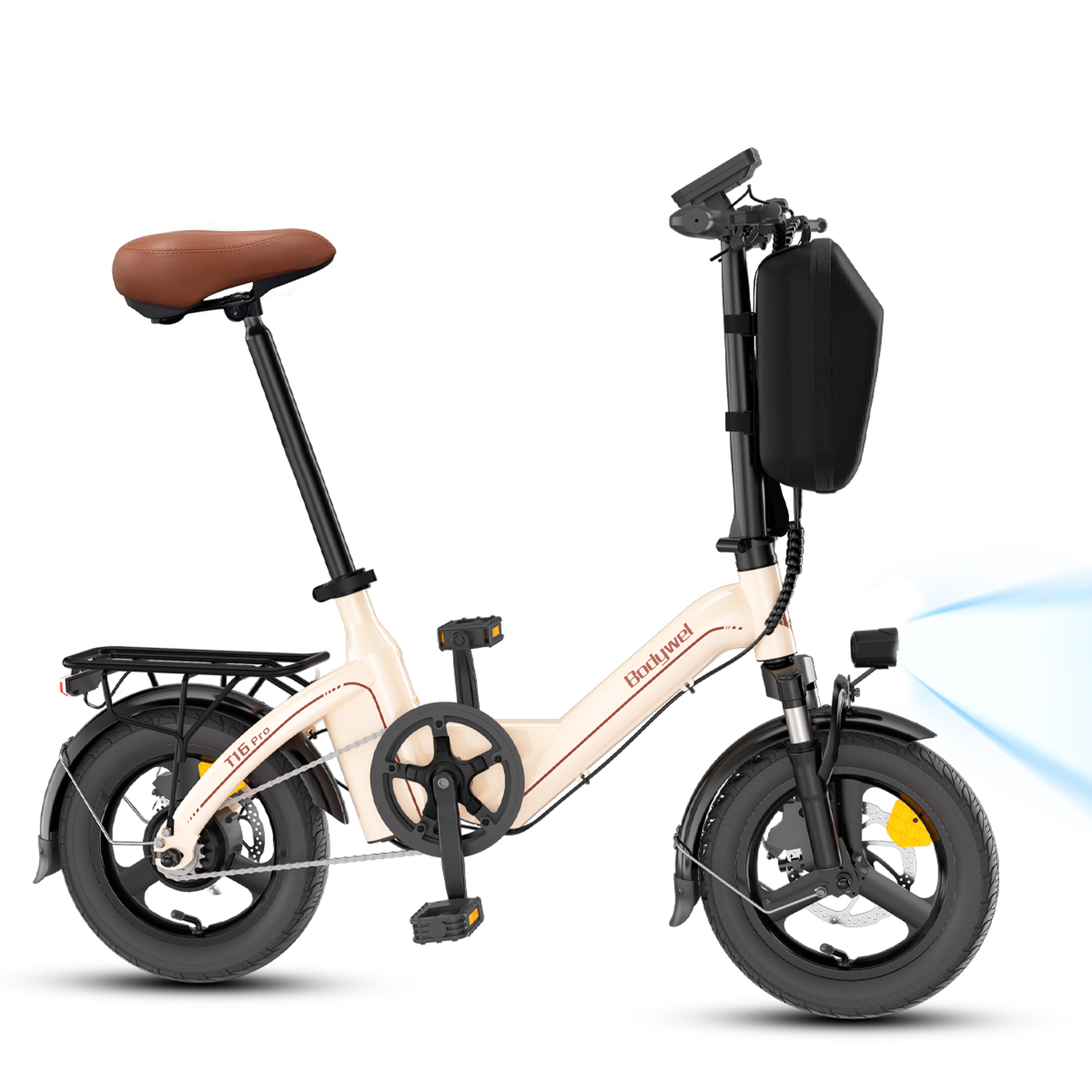 Voir la diapositive 1 : BODYWEL Mini vélo électrique bodywel t16 pro