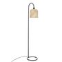 Voir la diapositive 1 : ATMOSPHERA Lampadaire Design  Alicante  159cm Beige & Noir