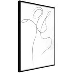 Paris Prix Affiche Murale Encadrée  Two Souls I. Coloris disponibles : Noir, Jaune